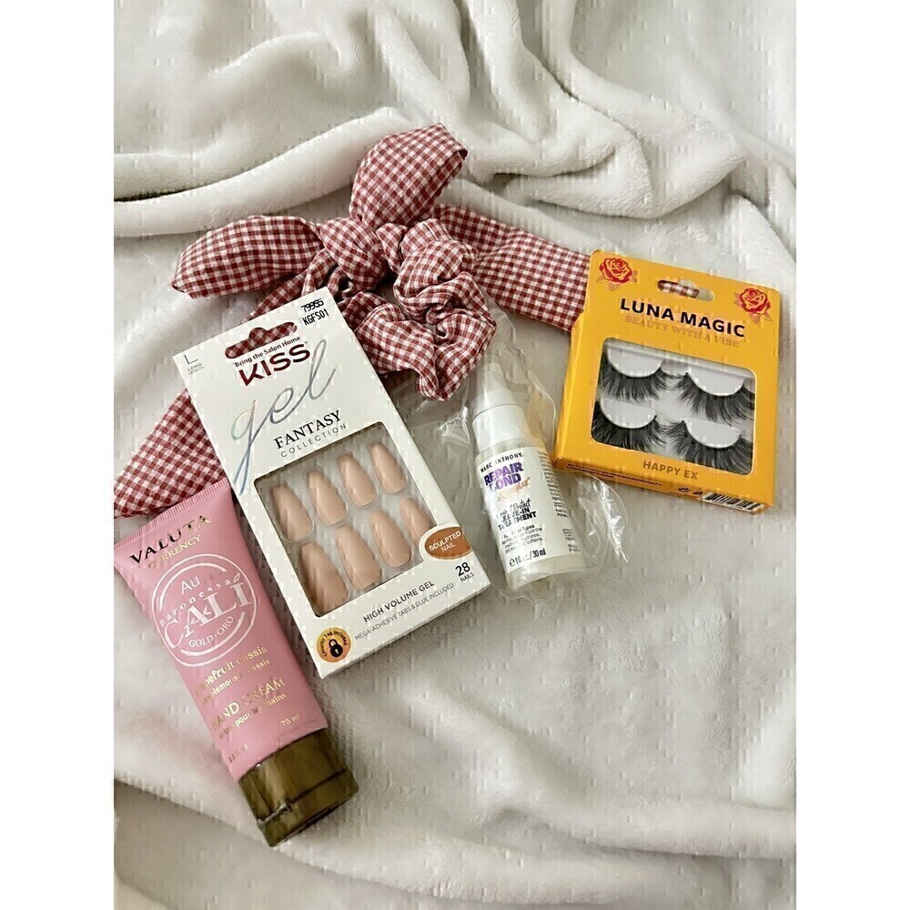 NEW Beauty Hair Lot Hand Cream Gel Nails Eye Lashes Hair Treatment Hair Band